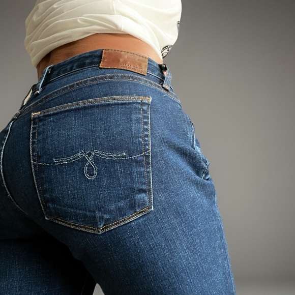 Lucky Brand Womens Jeans size 4 White Oak Lolita Skinny Medium Blue Stretch USA - Picture 2 of 9